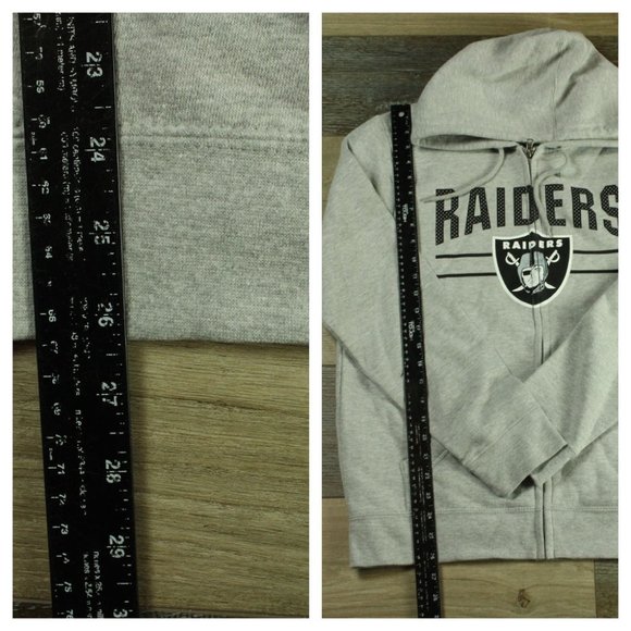 Raiders Sweater Long Sleeve Size M ProLine Fanatic - Picture 2 of 6